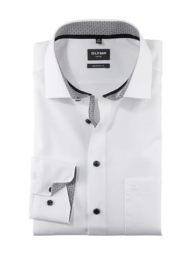 Herren Hemd "Modern Fit" Langarm Anthrazit Gr.38 von OLYMP