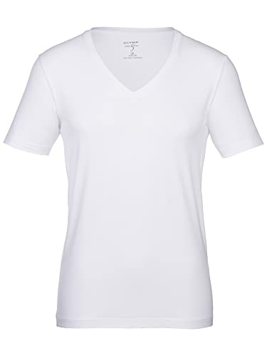 Herren T-Shirt 1/2 Arm , Weiß , S von OLYMP