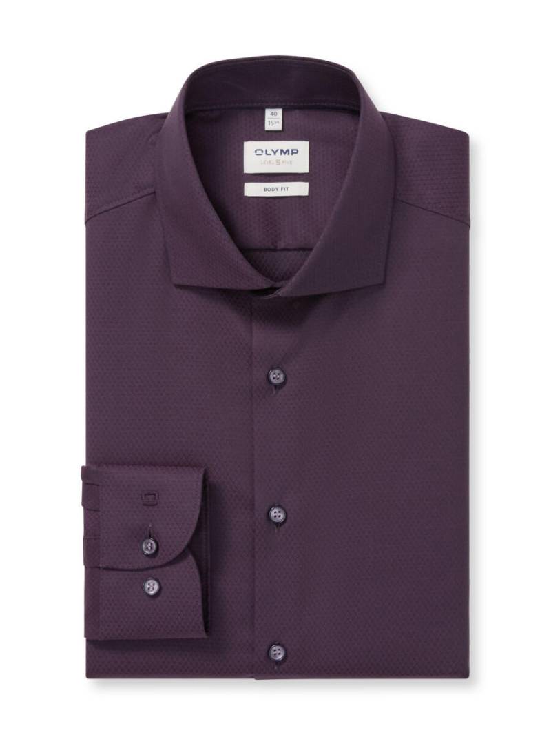 OLYMP - Body Fit: Businesshemd violet - Gr. - 38 von OLYMP