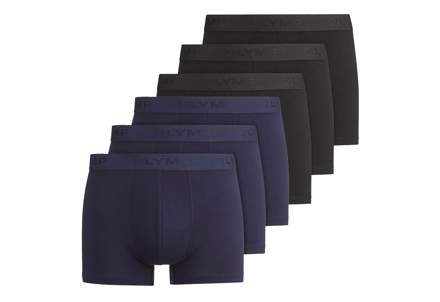 OLYMP Boxer Herren Boxershort 6er Pack Baumwolle (Packung, 6er Pack) von OLYMP