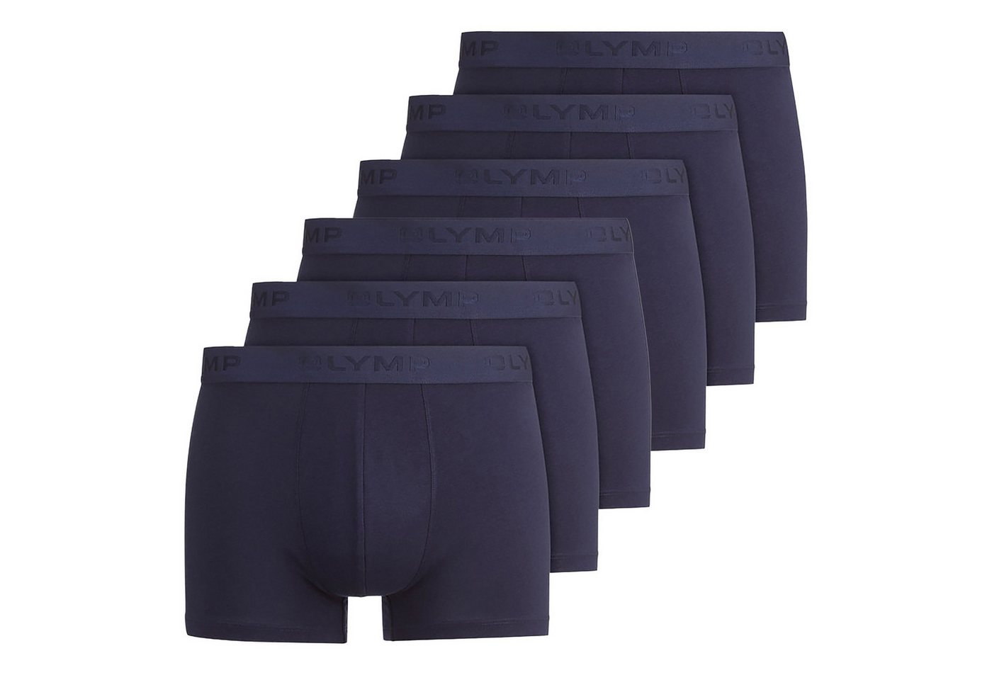 OLYMP Boxer Herren Boxershort 6er Pack Baumwolle (Packung, 6er Pack) von OLYMP