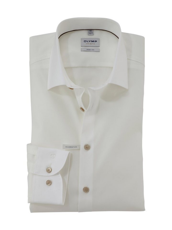 OLYMP Businesshemd 204254-Hemden hellbeige von OLYMP