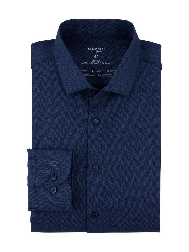 OLYMP Businesshemd 24/7 - Level 5 mit feiner Struktur von OLYMP