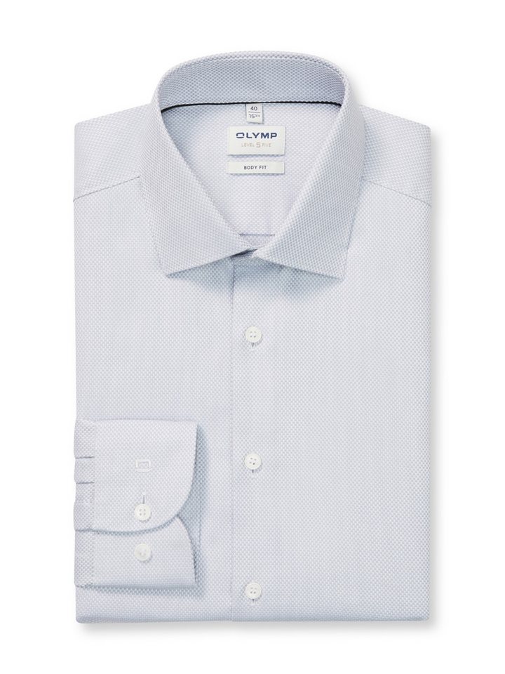 OLYMP Businesshemd Level Five body fit mit modischer Struktur von OLYMP