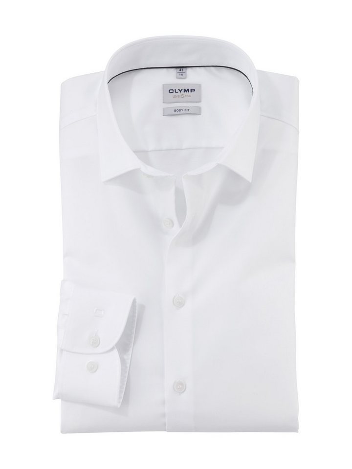 OLYMP Businesshemd Level Five body fit schlichtes Design von OLYMP