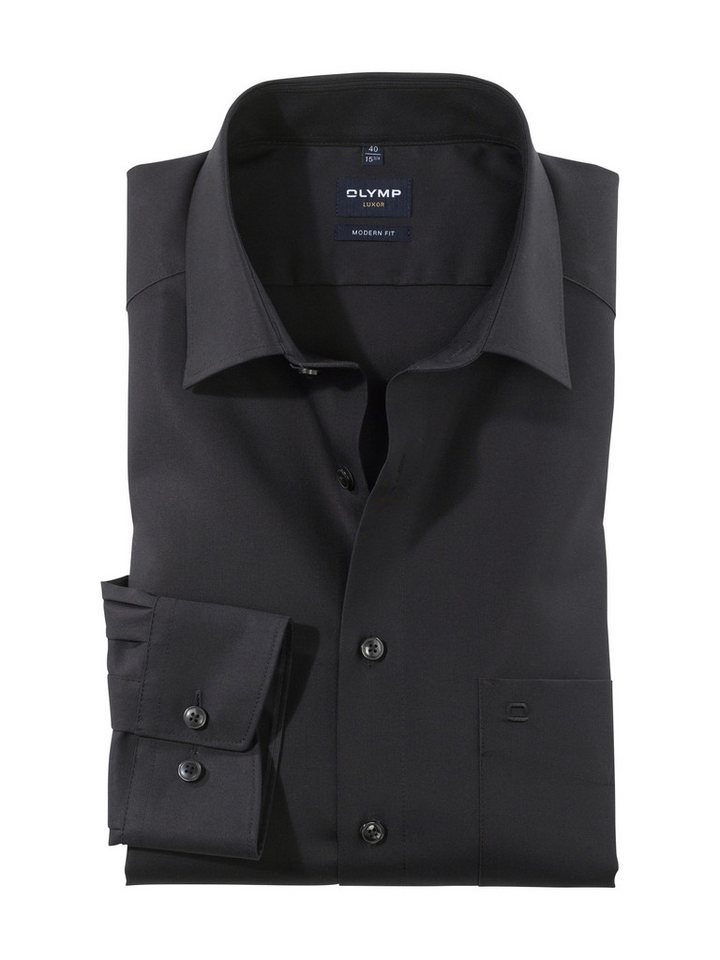 OLYMP Businesshemd - Luxor - - Modern Fit, New Kent Kragen, Bügelfrei von OLYMP