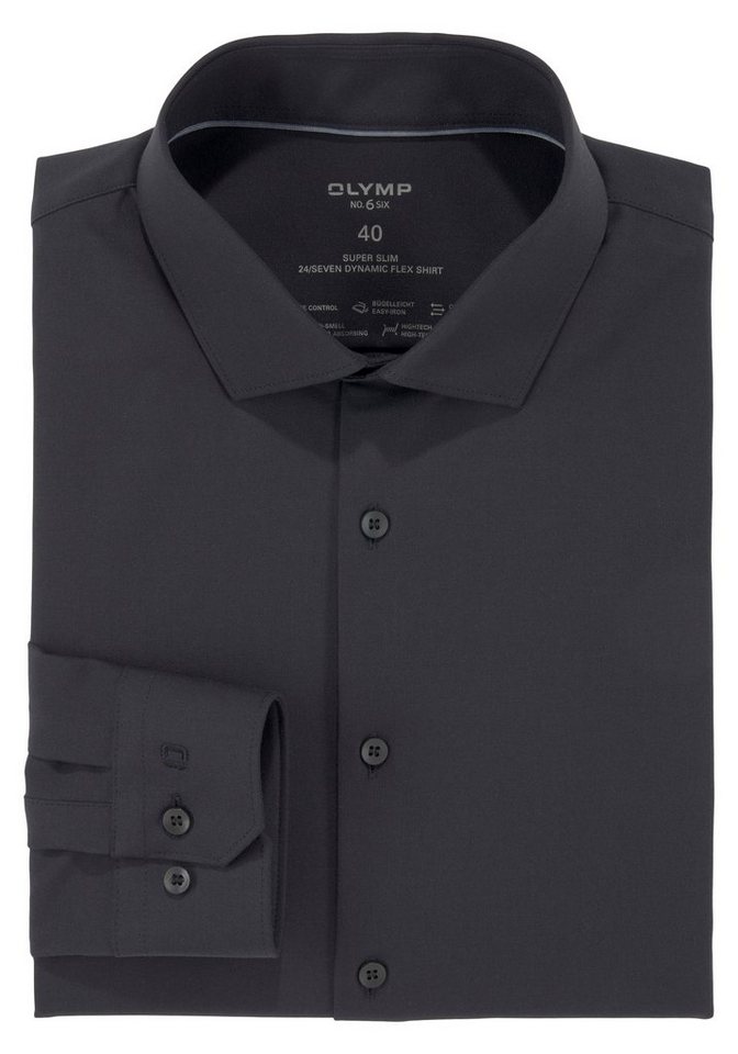 OLYMP Businesshemd No. Six super slim Jersey-Hemd von OLYMP