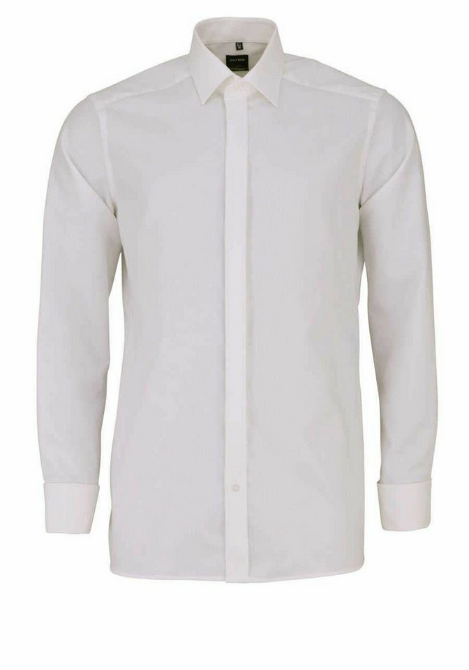 OLYMP Langarmhemd Langarm Business Hemd für Herren (1-tlg) von OLYMP