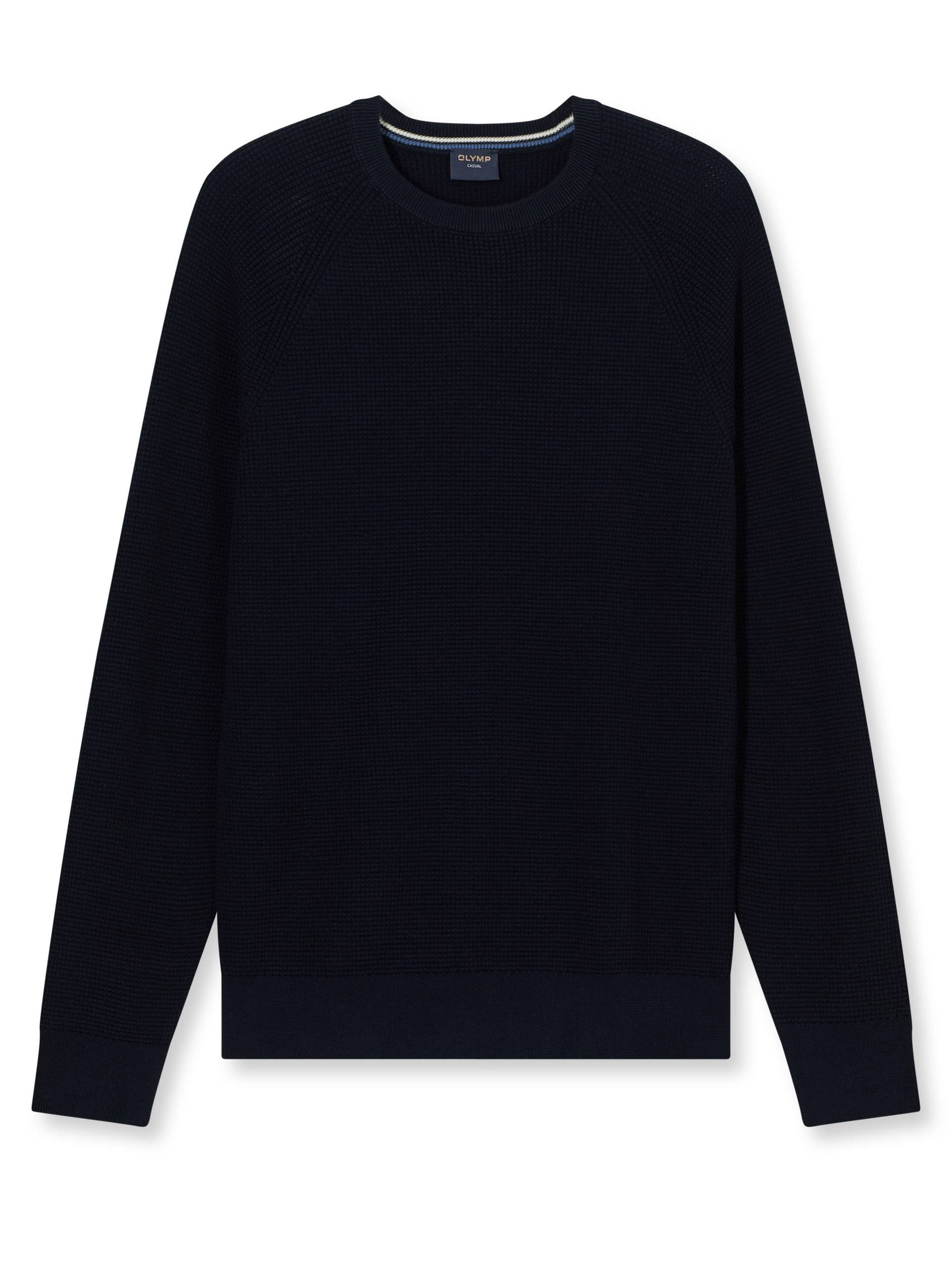 OLYMP - Casual Strick Pullover blau - Gr. - XXL von OLYMP
