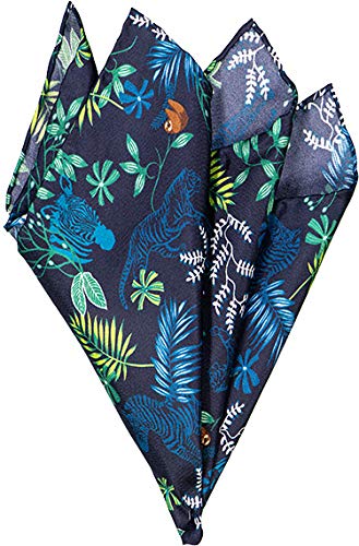 OLYMP Herren Accessoires Seide Modisch Gemustert Blau Onesize von OLYMP