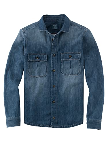 OLYMP Herren Freizeithemd Langarm Casual,Männer,Einfarbig,modern fit,Kent-Kragen,Indigo 96,S von OLYMP