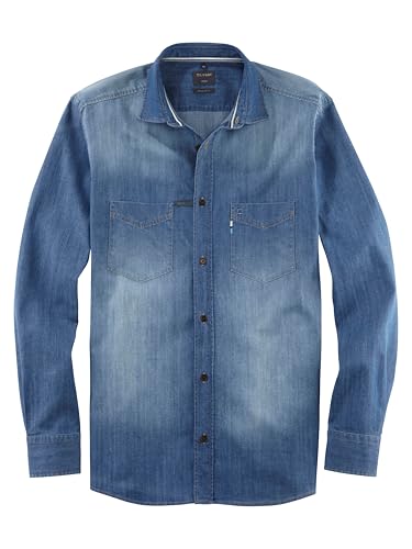 OLYMP Herren Freizeithemd Langarm Casual,Twill,059 Casual 22,01 Kent-Kragen,blau 15,XXL OLYMP Herren Freizeithemd Langarm Casual,Twill,059 Casual 22,01 Kent-Kragen,blau 15,XXL von OLYMP