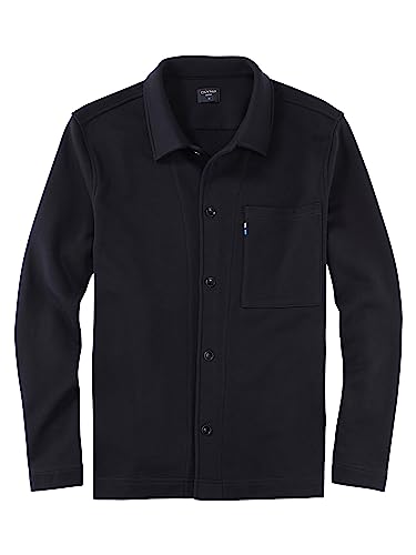 OLYMP Herren Hemdjacke Casual Wirk,Uni,Regular fit,Marine 18,XL OLYMP Herren Hemdjacke Casual Wirk,Uni,Regular fit,Marine 18,XL von OLYMP