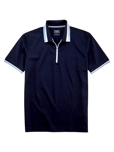OLYMP Herren Polo-Shirt Kurzarm Casual.Wirk,Interlock,984 Casual Circular Knit Regular fit,99 Keine Zuordnung möglich,Marine 18,L von OLYMP