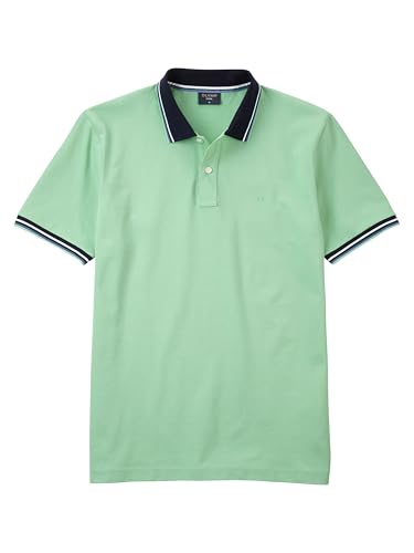 OLYMP Herren Polo-Shirt Kurzarm Casual.Wirk,Pikee,984 Casual Circular Knit Regular fit,99 Keine Zuordnung möglich,Mint 41,XXL von OLYMP