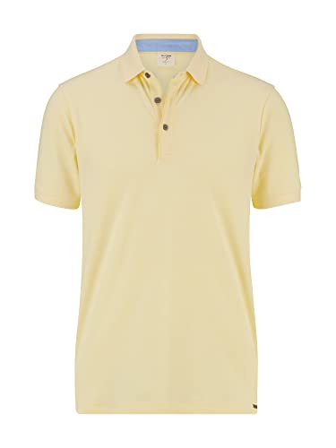 OLYMP Herren Polo Shirt Kurzarm Level Five Polo,Männer,Uni,Body fit,mais 53,XXL von OLYMP