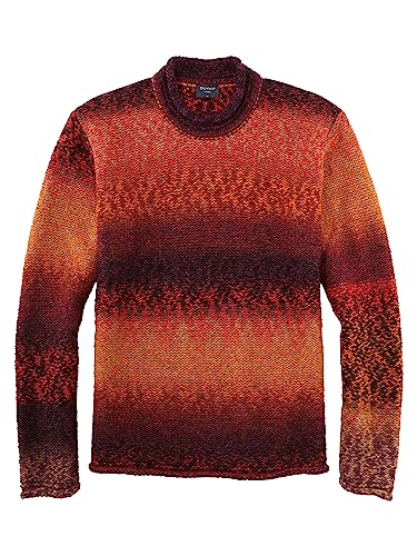 OLYMP Herren Pullover Rundhals Casual Strick,Uni,Regular fit,Bordeaux 37,3XL von OLYMP