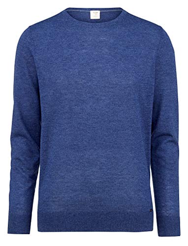 OLYMP Herren Pullover Rundhals Level Five Strick,Body fit,royal 19,XXL von OLYMP