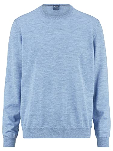 OLYMP Herren Pullover Rundhals Strick,Uni,modern fit,bleu 11,3XL von OLYMP