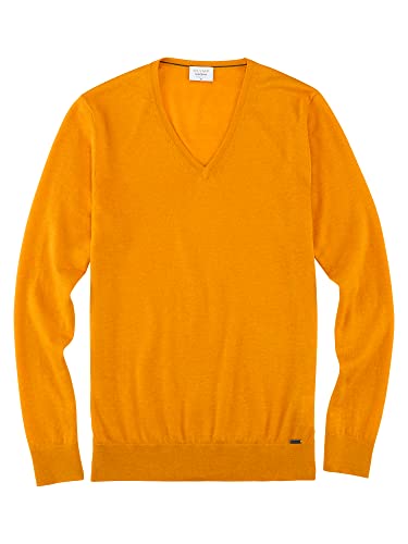 OLYMP Herren Pullover V-Ausschnitt Level Five Strick,Body fit,mais 53,XXL von OLYMP