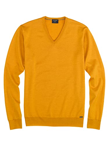 OLYMP Herren Pullover V-Ausschnitt Strick,modern fit,Anis 54,M von OLYMP