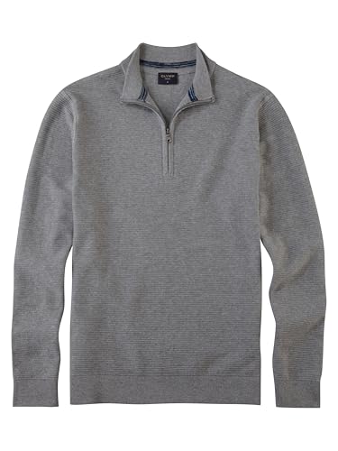 OLYMP Herren Strickpullover Casual.Strick,Struktur,978 Knit Regular fit,grau 62,3XL von OLYMP