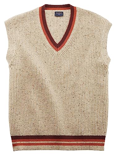 OLYMP Herren Strickweste Casual Strick,Uni,Regular fit,beige 21,3XL von OLYMP