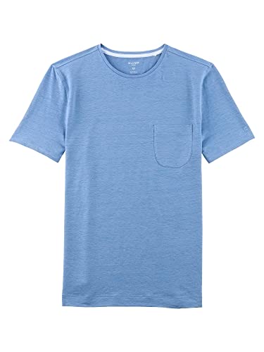 OLYMP Herren T-Shirt Rundhals T-Shirt,Uni,modern fit,ozon 12,XXL von OLYMP