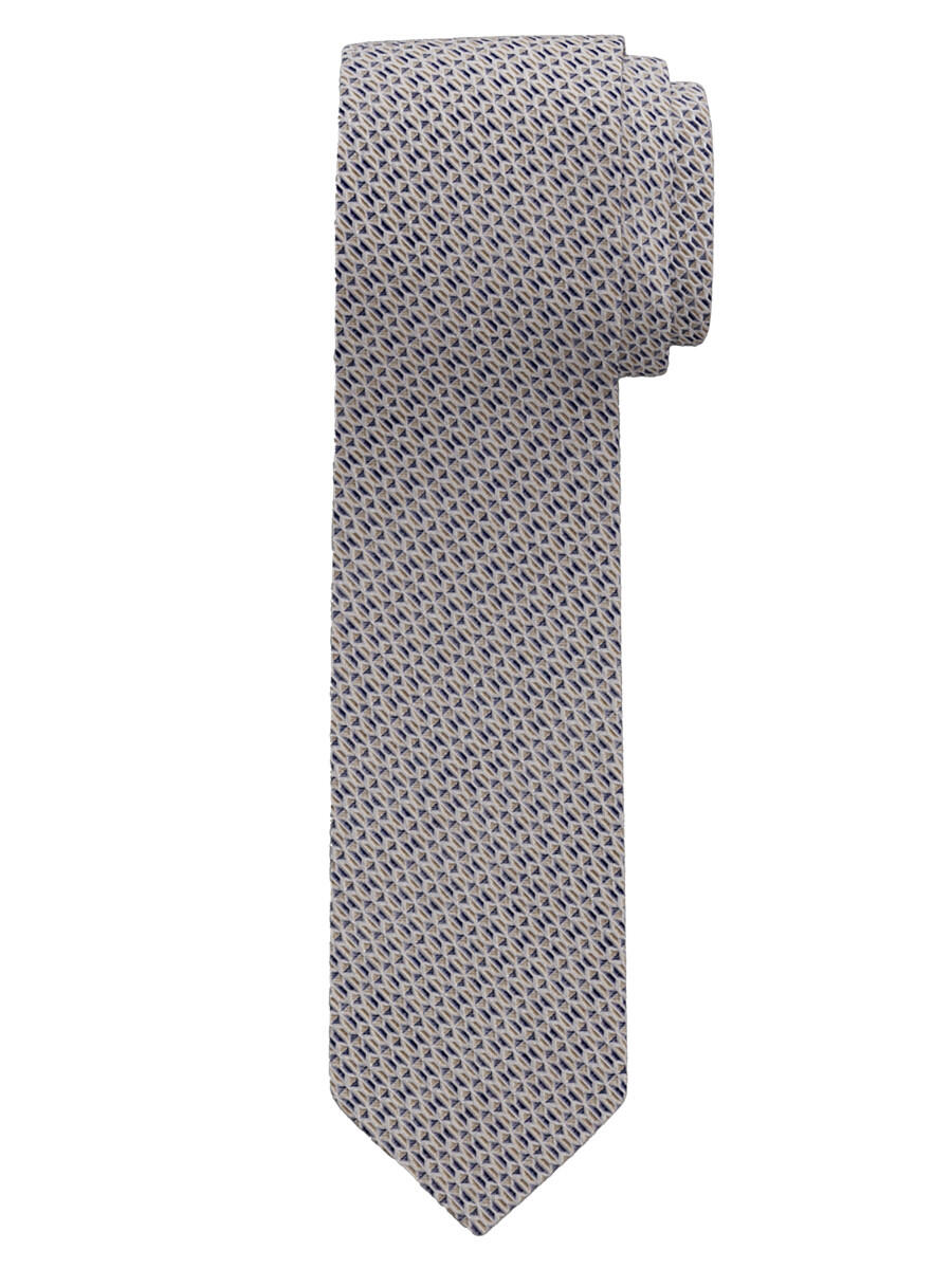 OLYMP - Krawatte 6.5cm beige von OLYMP