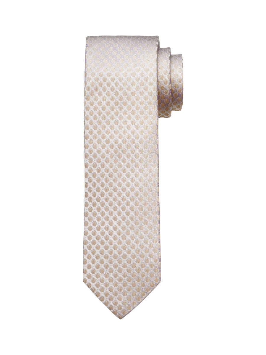 OLYMP - Krawatte Slim 6.5cm beige von OLYMP