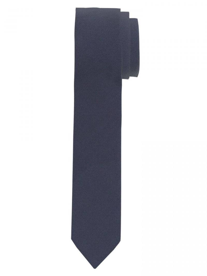 OLYMP - Krawatte Super Slim 5 Cm blau von OLYMP