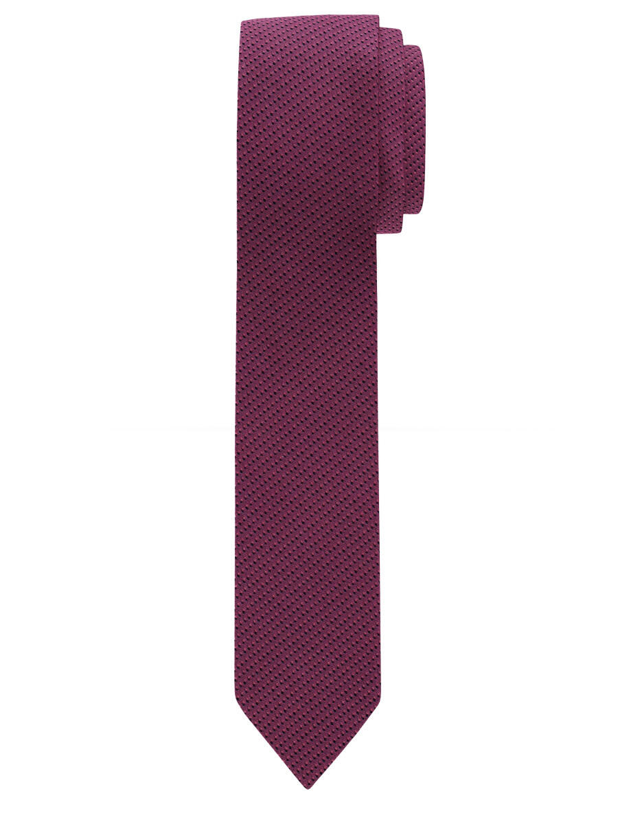 OLYMP - Krawatte Super Slim 5 Cm violet/pink von OLYMP