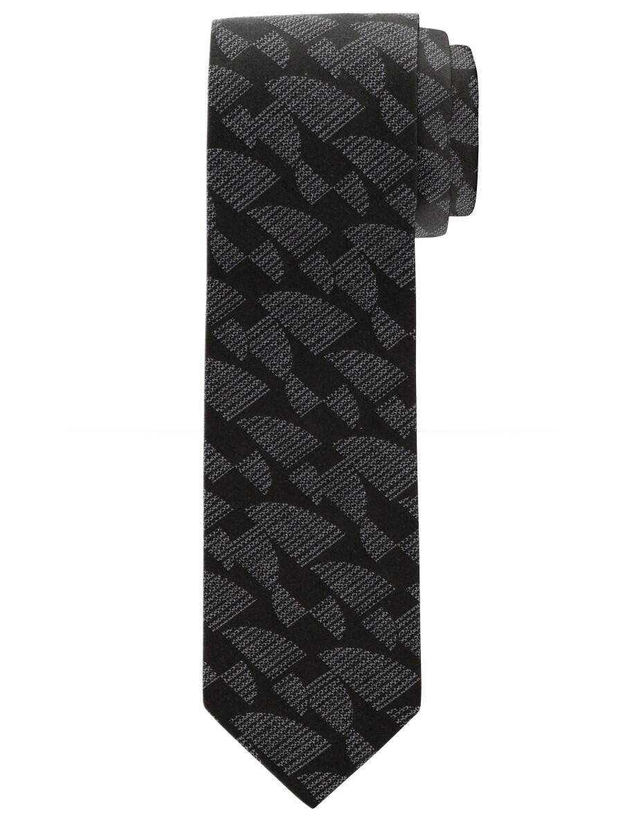 OLYMP - Krawatte regular 7 cm schwarz von OLYMP