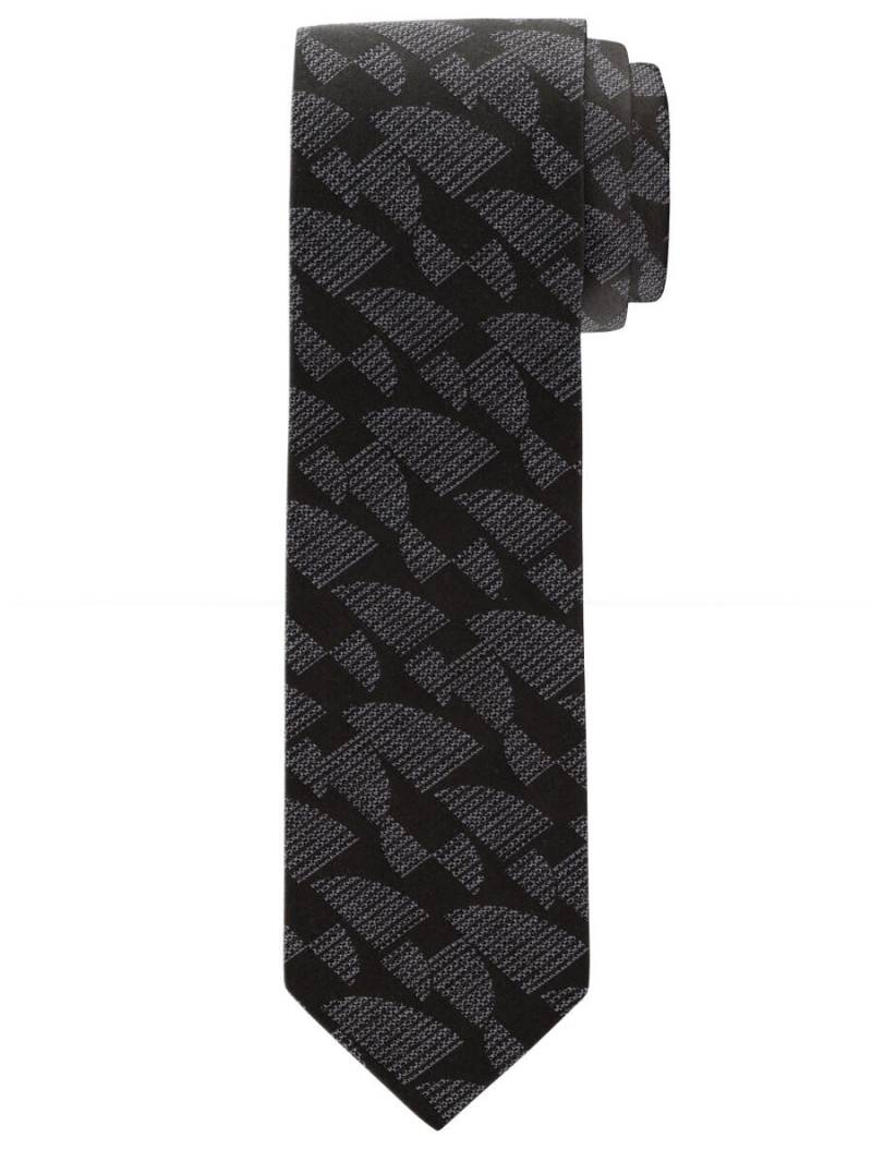 OLYMP - Krawatte regular 7 cm schwarz von OLYMP