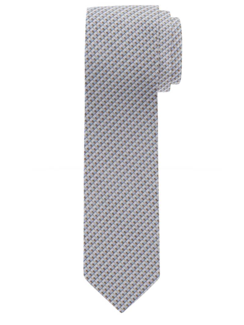 OLYMP - Krawatte slim 6,5 cm blau von OLYMP