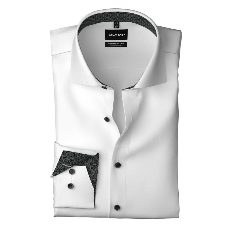 OLYMP Langarmhemd Big & Tall Neue COMFORT FIT BIG Kollektion, New-Kentkragen, Businesshemd von OLYMP