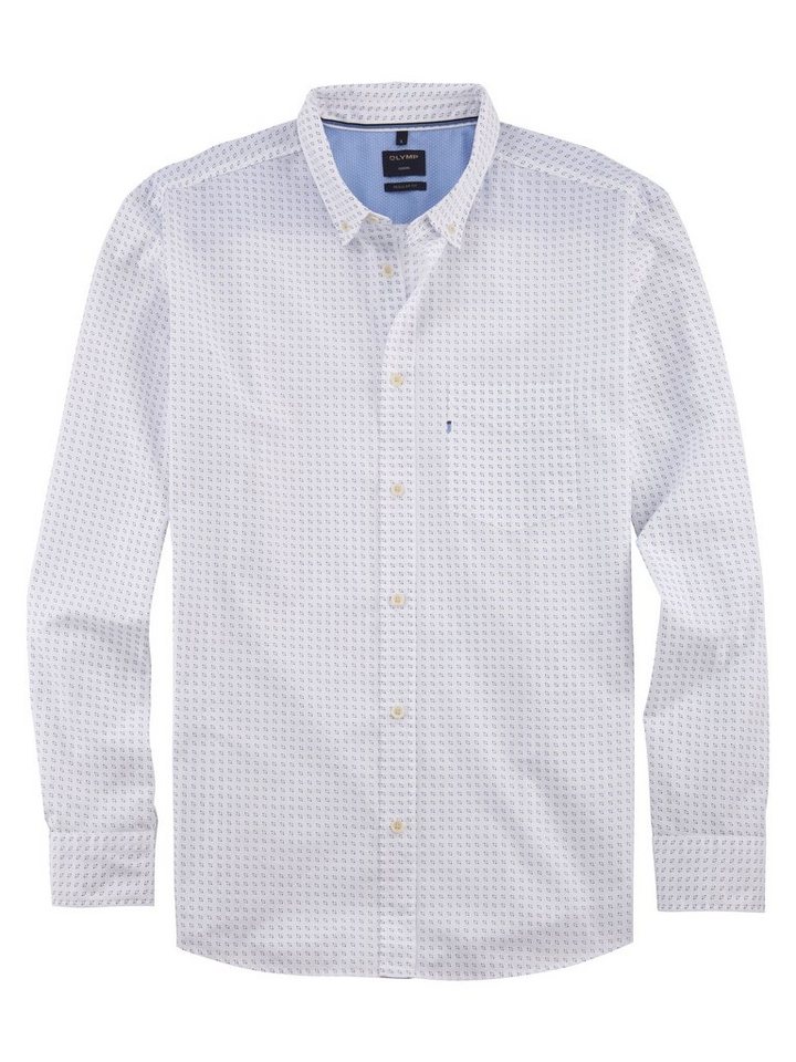 OLYMP Langarmhemd Casual mit Minimal-Design von OLYMP