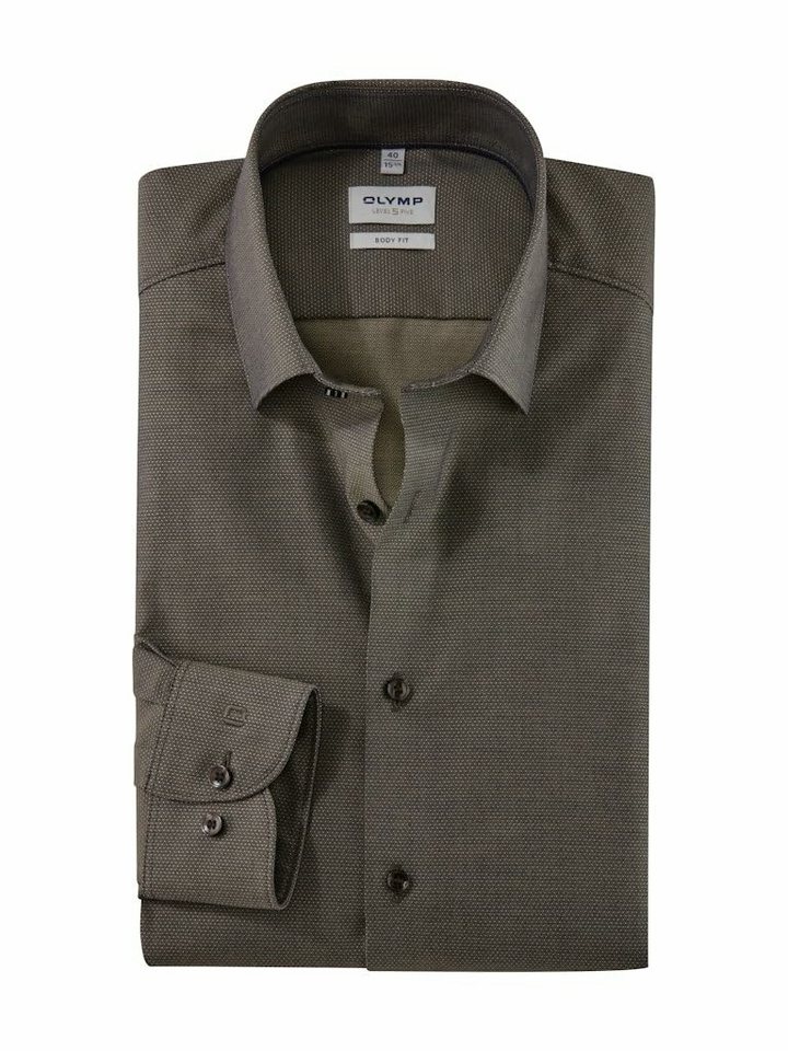 OLYMP Langarmhemd Langarm Business Hemd für Herren (1-tlg) von OLYMP