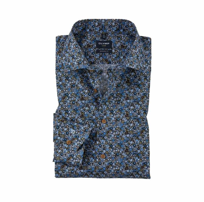 OLYMP Outdoorhemd Langarm FreizeitHemd für Herren (1-tlg) von OLYMP