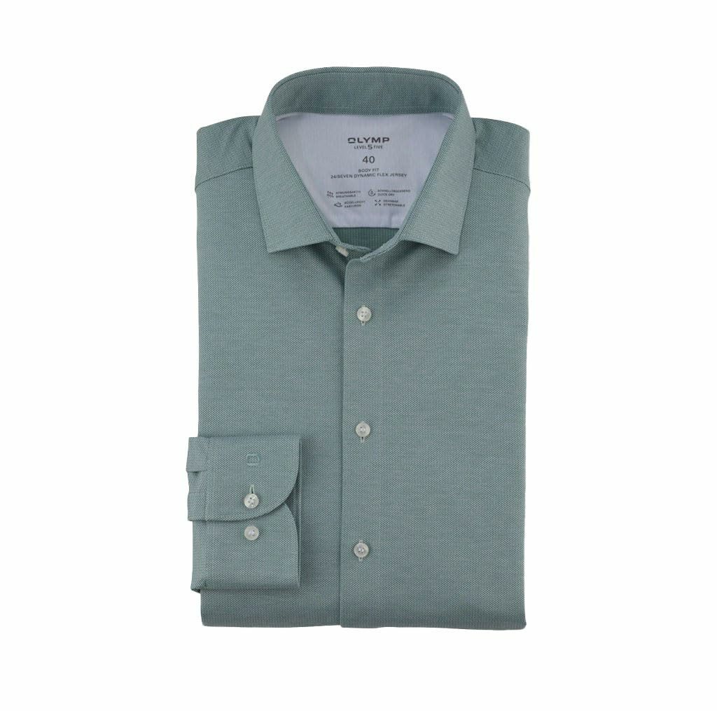 OLYMP Langarmhemd Langarm Business Hemd für Herren (1-tlg) von OLYMP