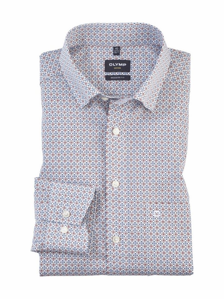 OLYMP Langarmhemd Langarm Business Hemd für Herren (1-tlg) von OLYMP