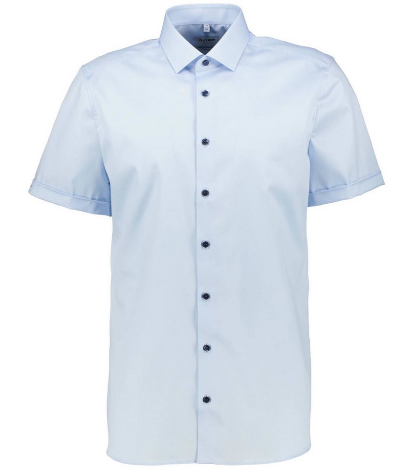 OLYMP Langarmhemd Herren Hemd LEVEL FIVE Body Fit Kurzarm (1-tlg) von OLYMP