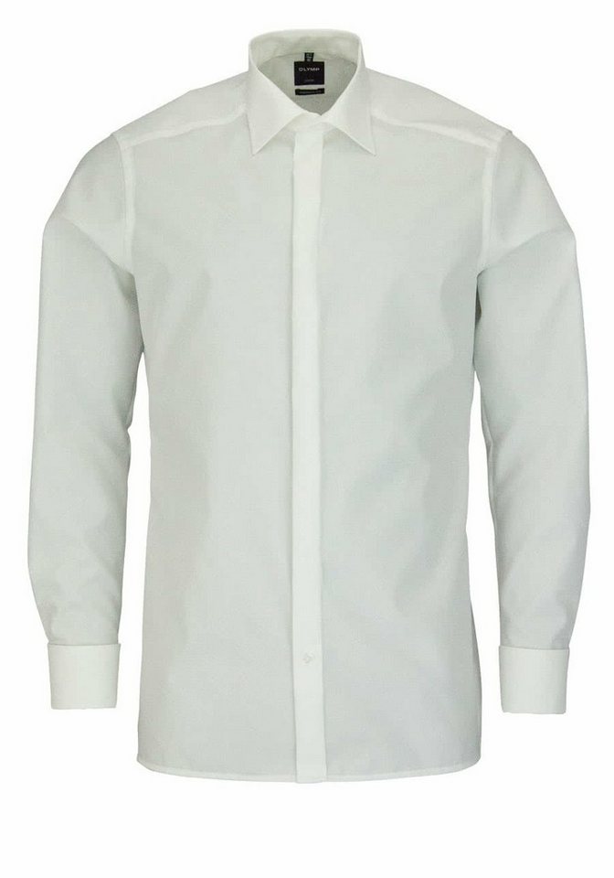 OLYMP Langarmhemd Langarm Business Hemd für Herren (1-tlg) von OLYMP
