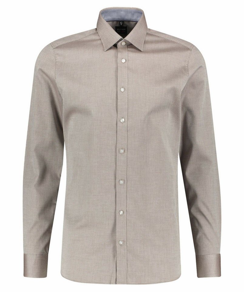 OLYMP Langarmhemd Langarm Business Hemd für Herren (1-tlg) von OLYMP