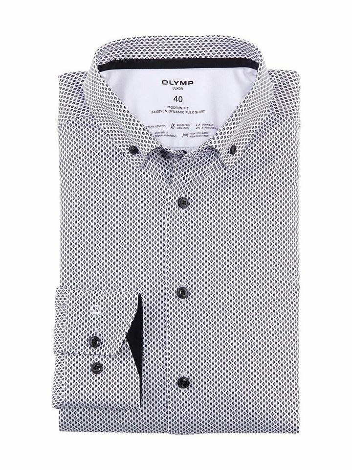 OLYMP Langarmhemd Langarm Business Hemd für Herren (1-tlg) von OLYMP