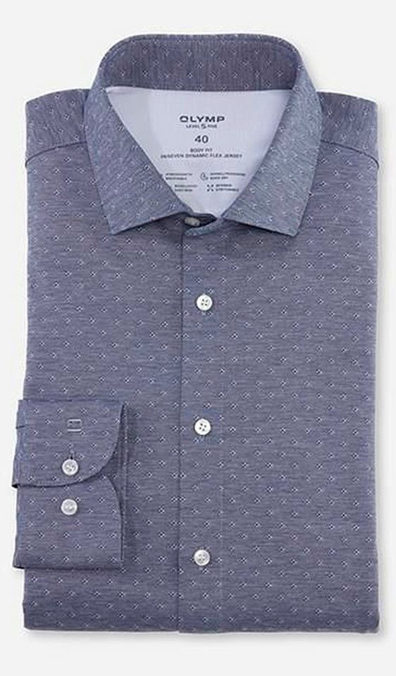 OLYMP Langarmhemd Level Five 24/Seven body fit von OLYMP
