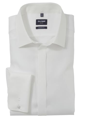 OLYMP Luxor modern fit Gala Hemd Langarm Twill beige Größe 44 OLYMP Luxor modern fit Gala Hemd Langarm Twill beige Größe 44 von OLYMP