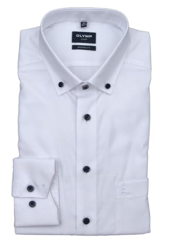 OLYMP Luxor modern fit Hemd extra Langer Arm Button Down Kragen Oxford weià Größe 40 OLYMP Luxor modern fit Hemd extra Langer Arm Button Down Kragen Oxford weià Größe 40 von OLYMP