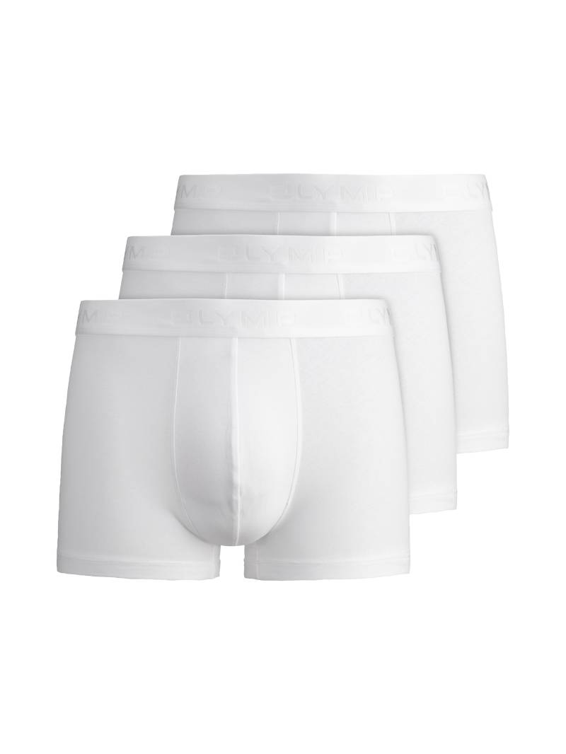 OLYMP - OLYMP Boxershorts (3er-Pack) weiß - Gr. - S von OLYMP