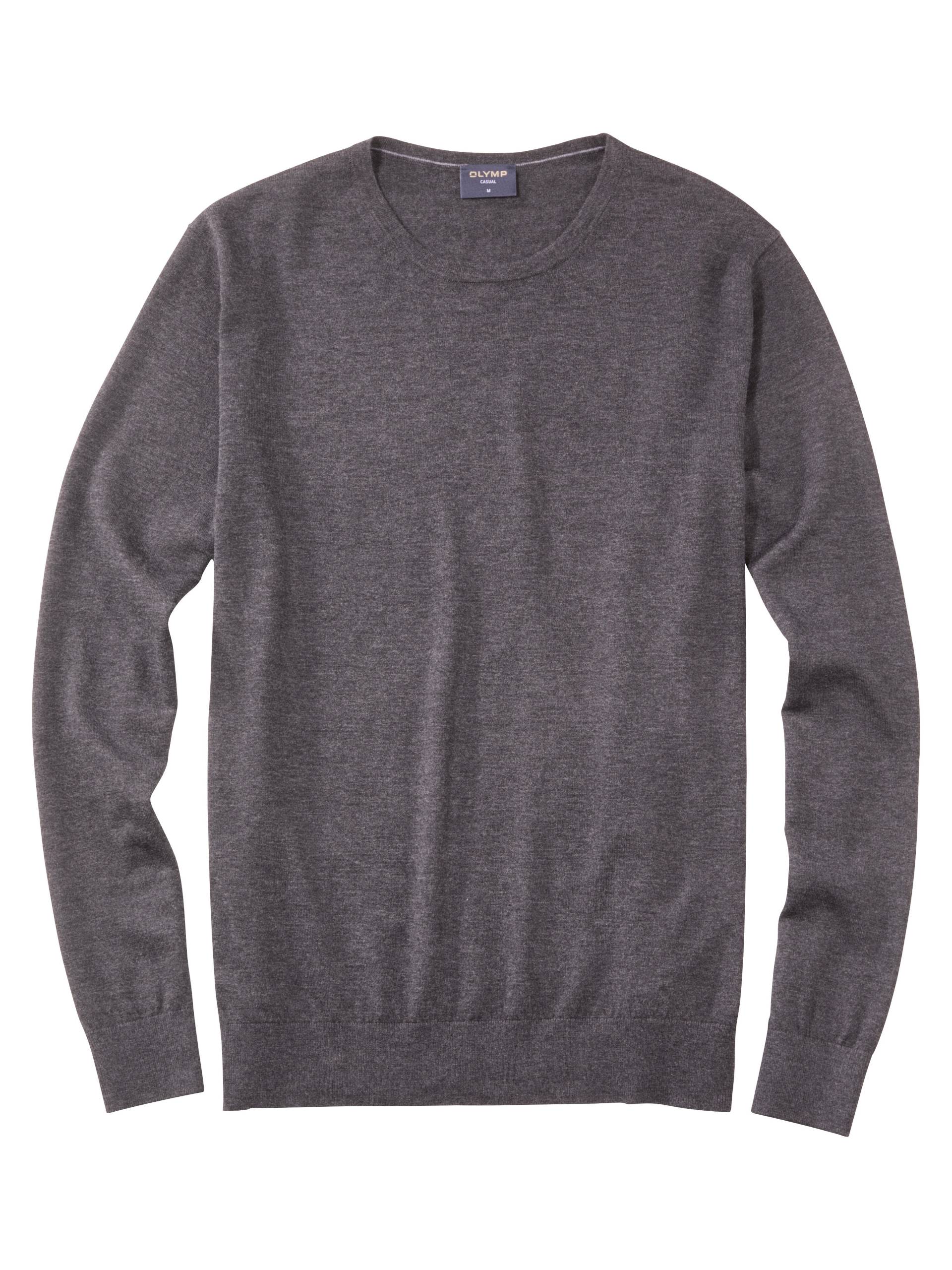 OLYMP - OLYMP Casual Strick anthrazit - Gr. - M von OLYMP